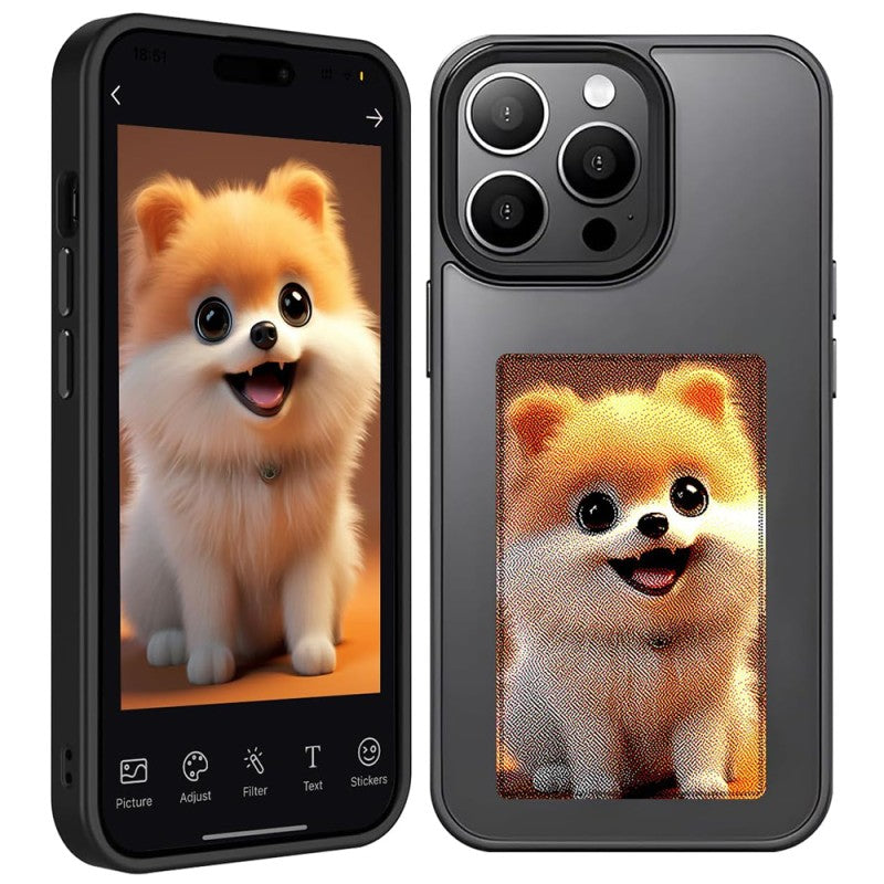 E-ink Backover Foto Case voor iPhone