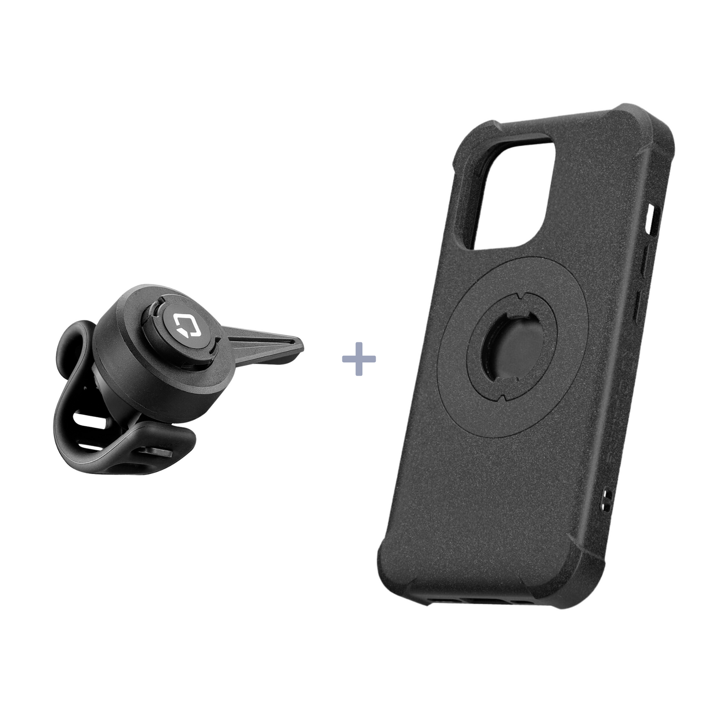 OPTILINE Mag Case + Strap - Combideal - voor iPhone - Zwart