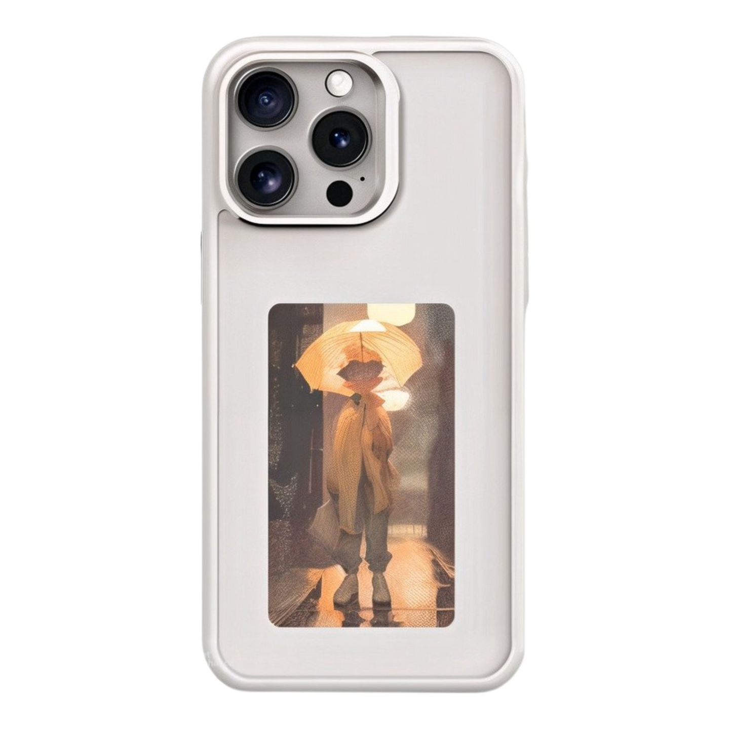 E-ink Backover Foto Case voor iPhone