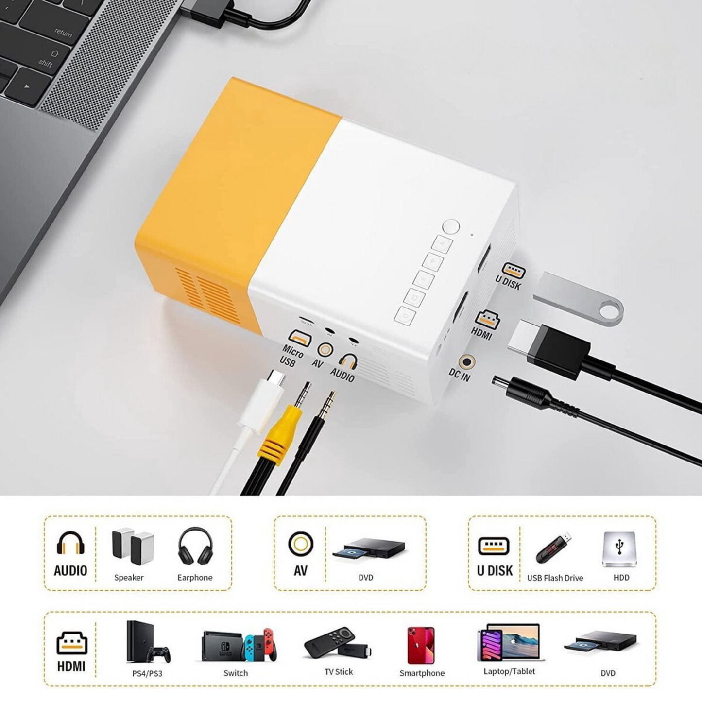 Mobiele Smart Projector