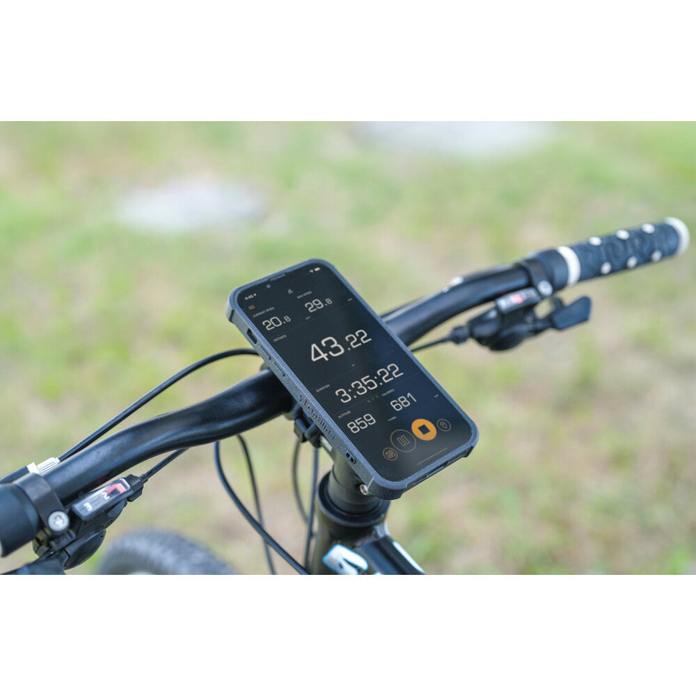 OPTILINE Mag Case + Strap - Combideal - voor iPhone - Zwart