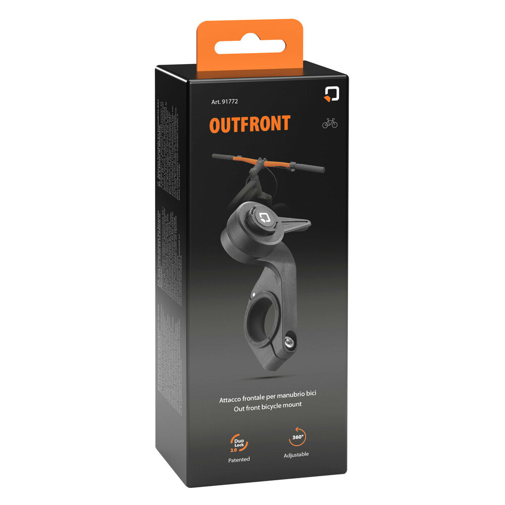 OPTILINE Outfront - Universele Stuurbevestiging - Zwart