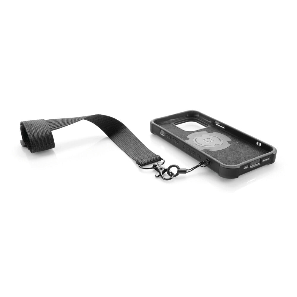 OPTILINE Mag Case + Strap - Combideal - voor iPhone - Zwart