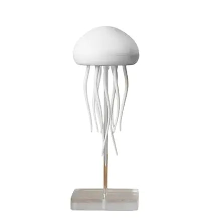 Kwal lamp met spraakbesturing en lichtgevende kwallen voor een magische sfeer