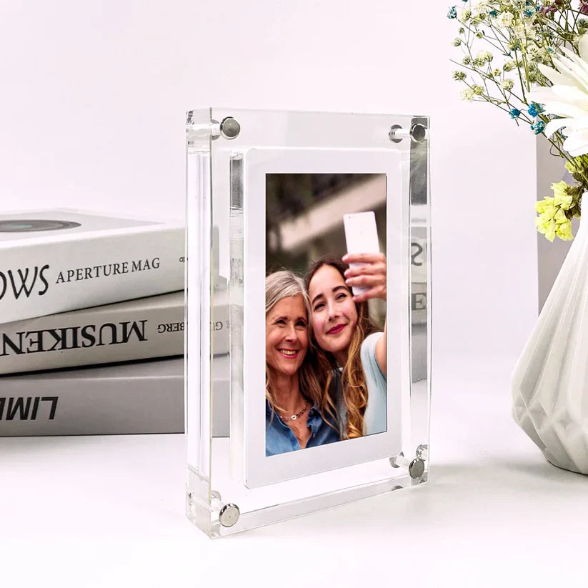 Digitaal Foto Frame - Afbeelding & Video - incl. Luidspreker