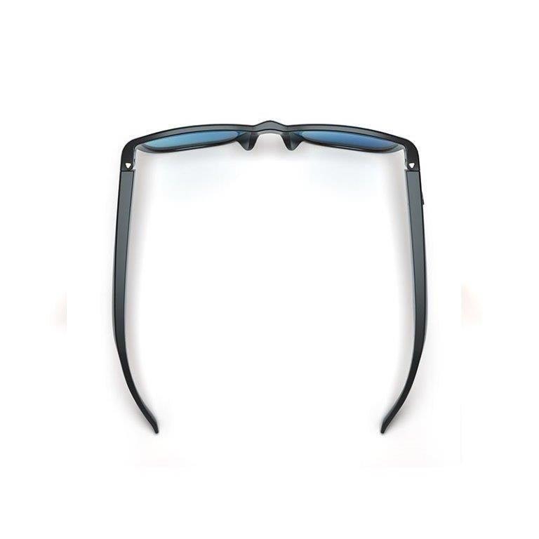 Vergelijking tussen Caliber Soundglasses en Bose bril op tafel