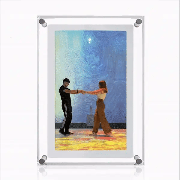 Digitaal Foto Frame - Afbeelding & Video - incl. Luidspreker
