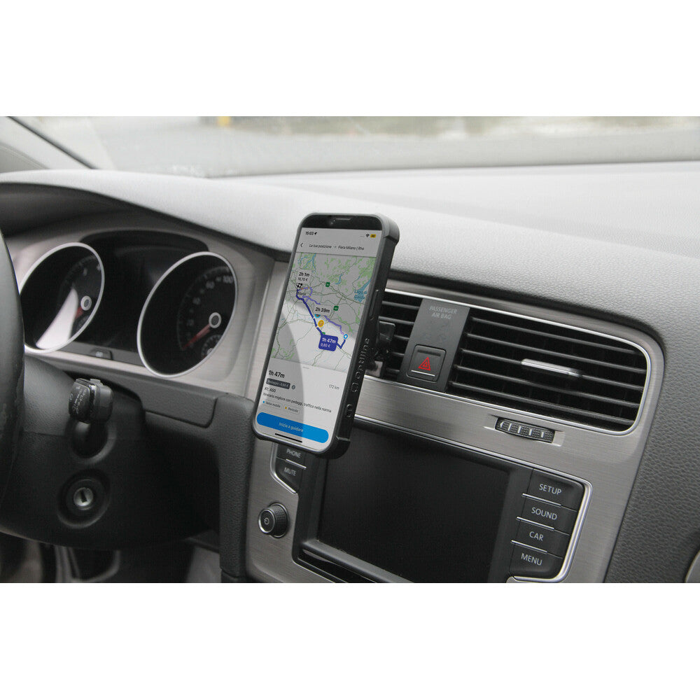 OPTILINE Mag Case - Duo Lock Systeem - voor iPhone - Zwart
